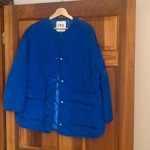 Women’s medium blue Zara jacket